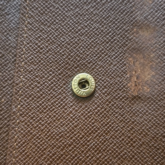 Vintage Louis Vuitton Monogram Wallet / Agenda / Passport Holder - Picture 14 of 15